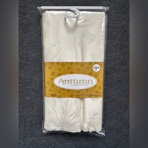 Discontinued 2013 Jo-Ann’s Store Autumn Damask Napkins Set Of 4 Cream Yellow